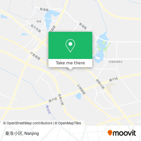 秦淮小区 map