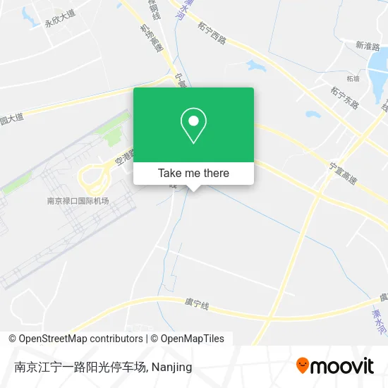南京江宁一路阳光停车场 map