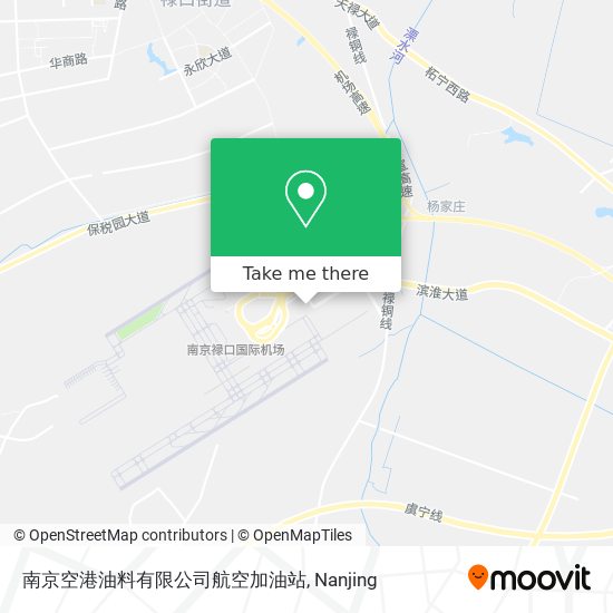 南京空港油料有限公司航空加油站 map