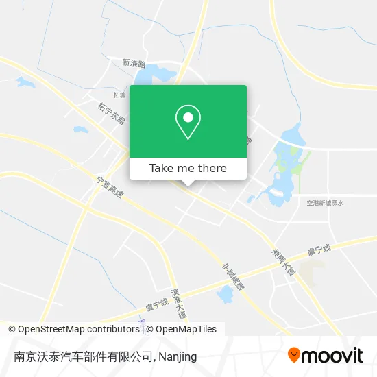 南京沃泰汽车部件有限公司 map