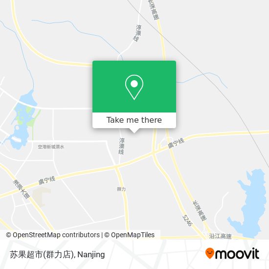苏果超市(群力店) map