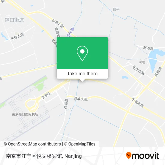 南京市江宁区悦宾楼宾馆 map