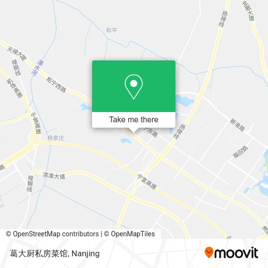 葛大厨私房菜馆 map