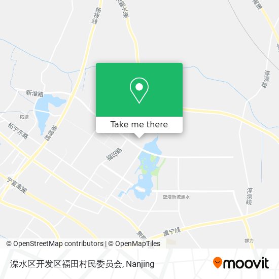 溧水区开发区福田村民委员会 map