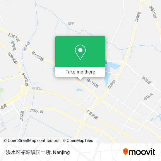 溧水区柘塘镇国土所 map