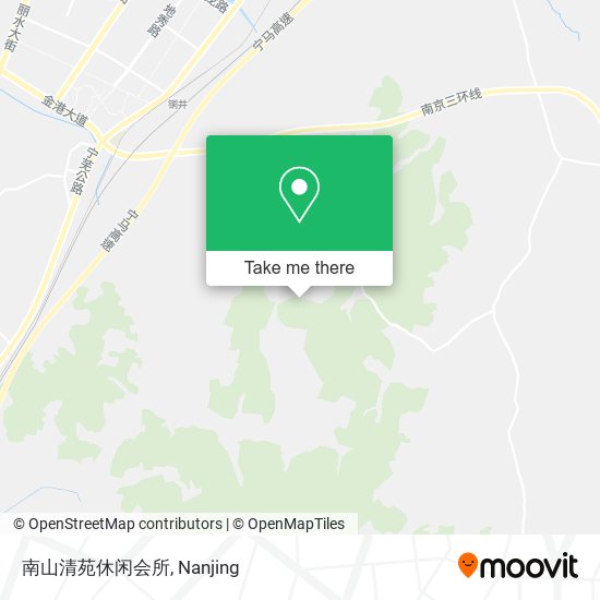 南山清苑休闲会所 map