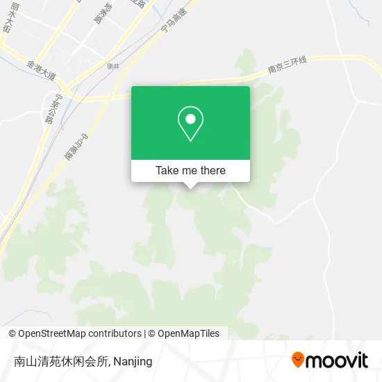 南山清苑休闲会所 map