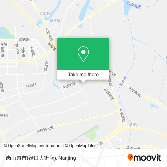 岗山超市(禄口大街店) map