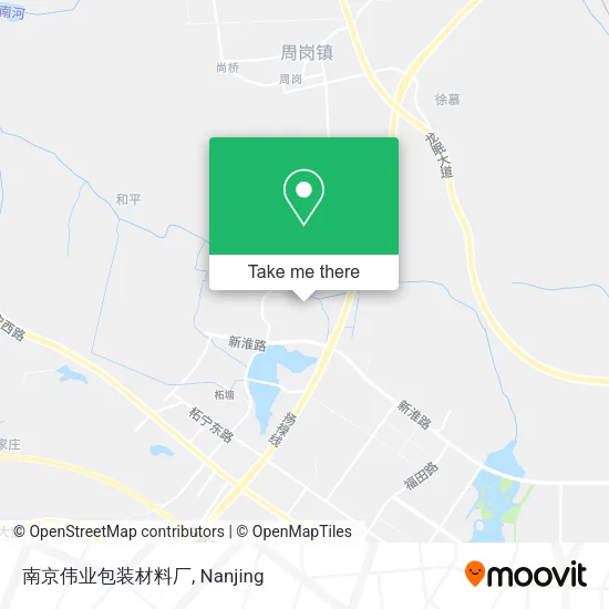 南京伟业包装材料厂 map