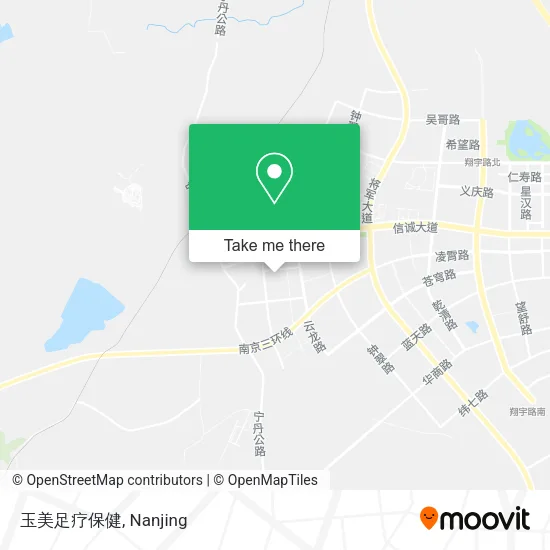 玉美足疗保健 map