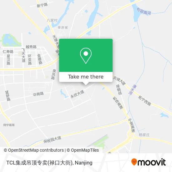 TCL集成吊顶专卖(禄口大街) map