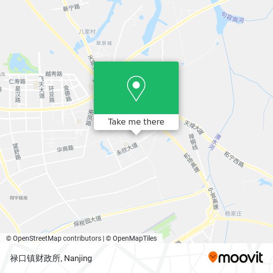 禄口镇财政所 map