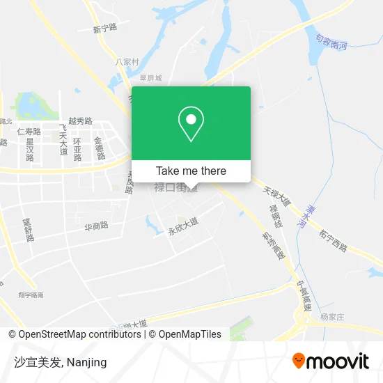 沙宣美发 map