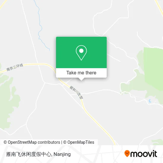 雁南飞休闲度假中心 map