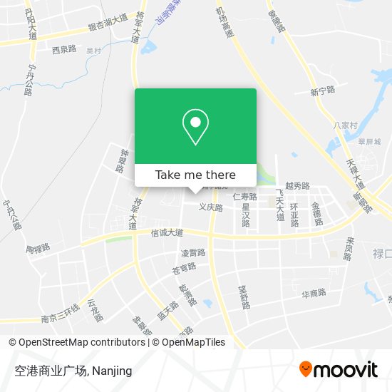 空港商业广场 map