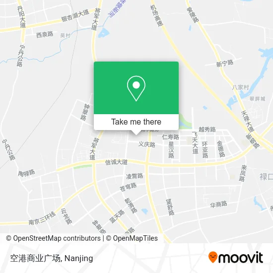 空港商业广场 map
