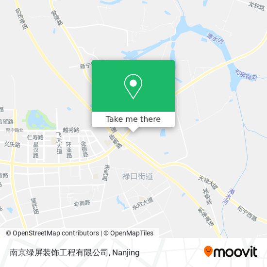 南京绿屏装饰工程有限公司 map