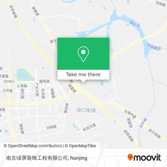南京绿屏装饰工程有限公司 map