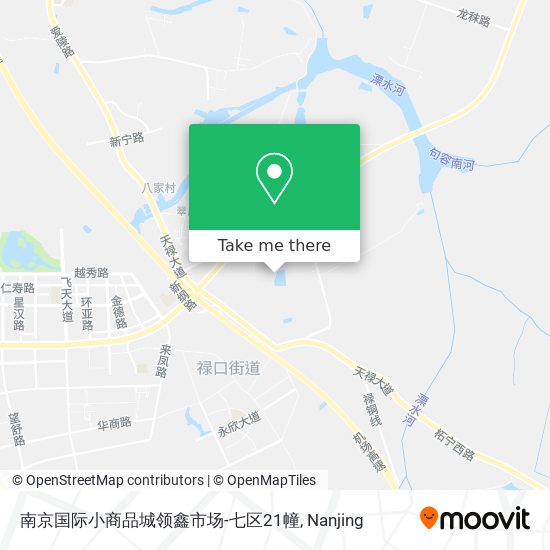 南京国际小商品城领鑫市场-七区21幢 map