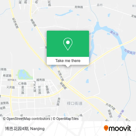 博恩花园4期 map