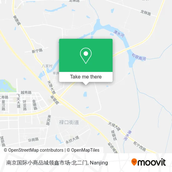 南京国际小商品城领鑫市场-北二门 map