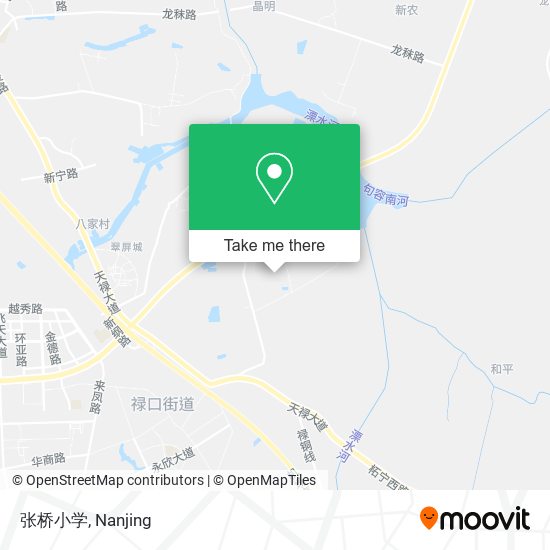 张桥小学 map