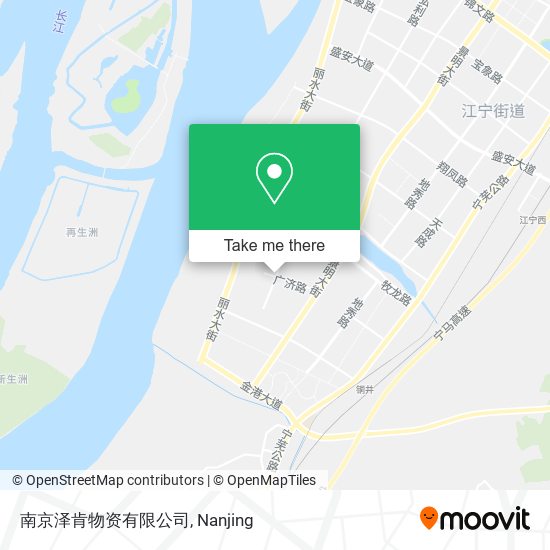 南京泽肯物资有限公司 map