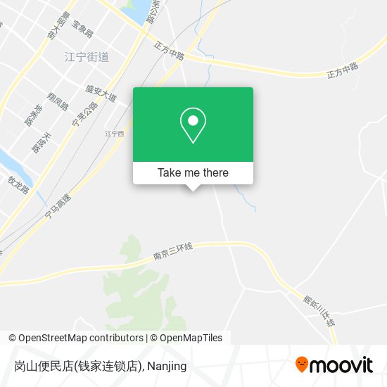 岗山便民店(钱家连锁店) map