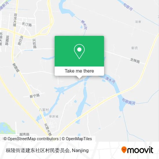 秣陵街道建东社区村民委员会 map
