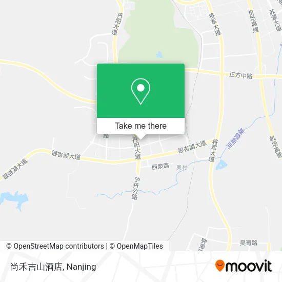 尚禾吉山酒店 map