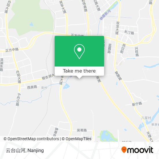 云台山河 map