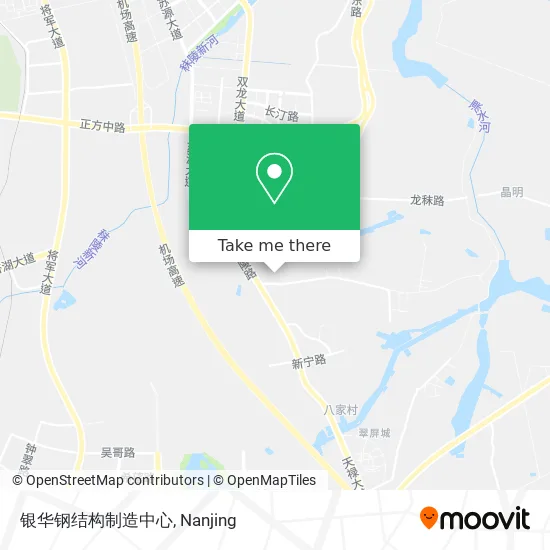 银华钢结构制造中心 map