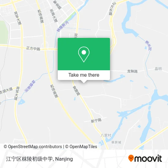 江宁区秣陵初级中学 map