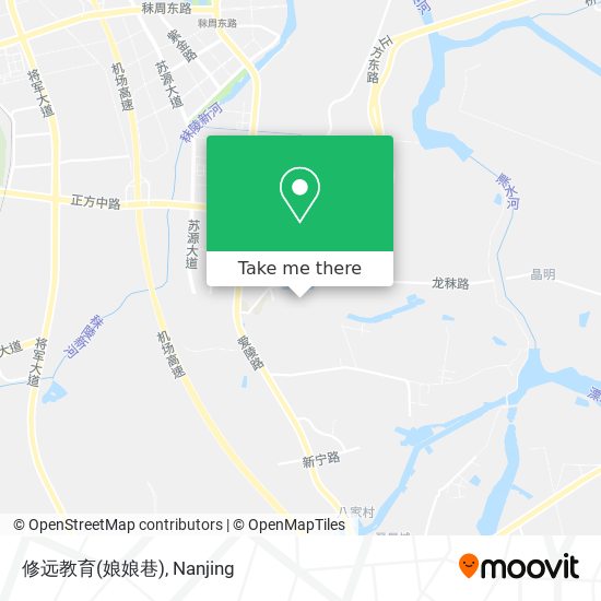 修远教育(娘娘巷) map