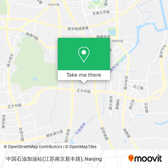 中国石油加油站(江苏南京新丰路) map