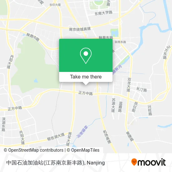 中国石油加油站(江苏南京新丰路) map