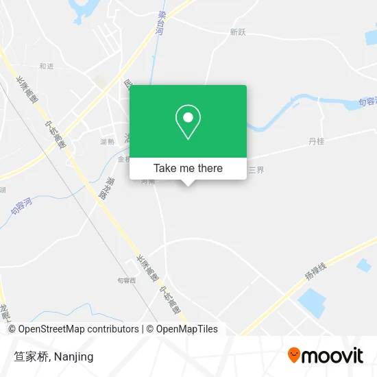 笪家桥 map