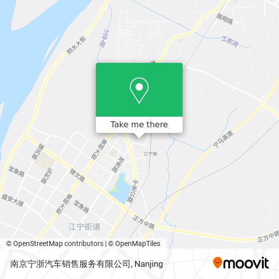 南京宁浙汽车销售服务有限公司 map