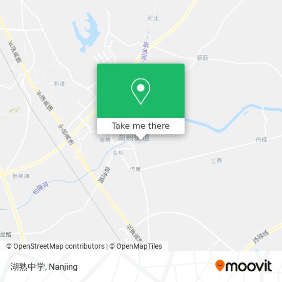 湖熟中学 map