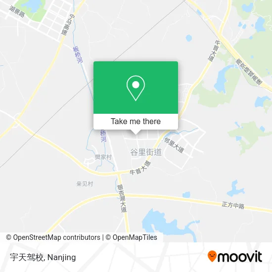 宇天驾校 map