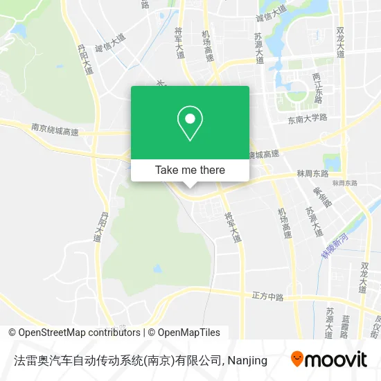 法雷奥汽车自动传动系统(南京)有限公司 map