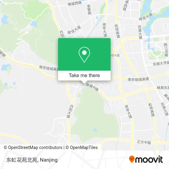 东虹花苑北苑 map