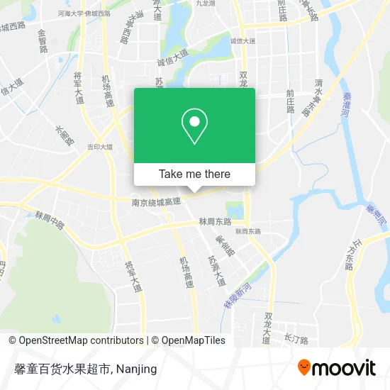 馨童百货水果超市 map