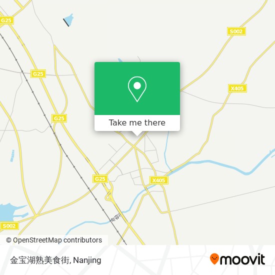 金宝湖熟美食街 map