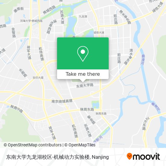 东南大学九龙湖校区-机械动力实验楼 map