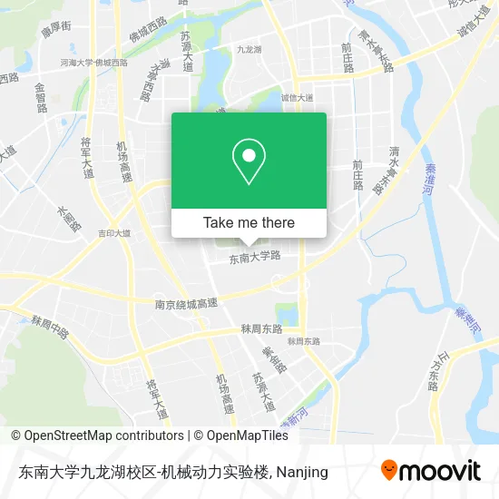 东南大学九龙湖校区-机械动力实验楼 map