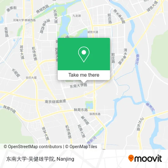 东南大学-吴健雄学院 map