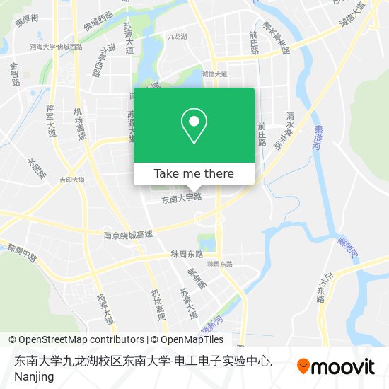 东南大学九龙湖校区东南大学-电工电子实验中心 map