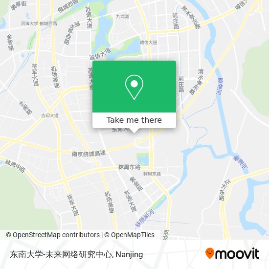 东南大学-未来网络研究中心 map