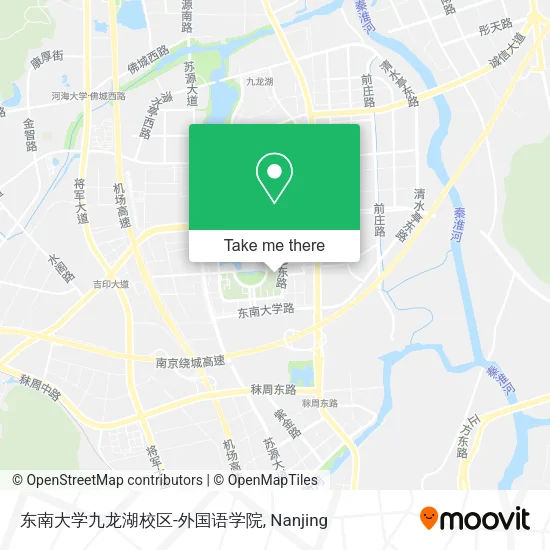 东南大学九龙湖校区-外国语学院 map